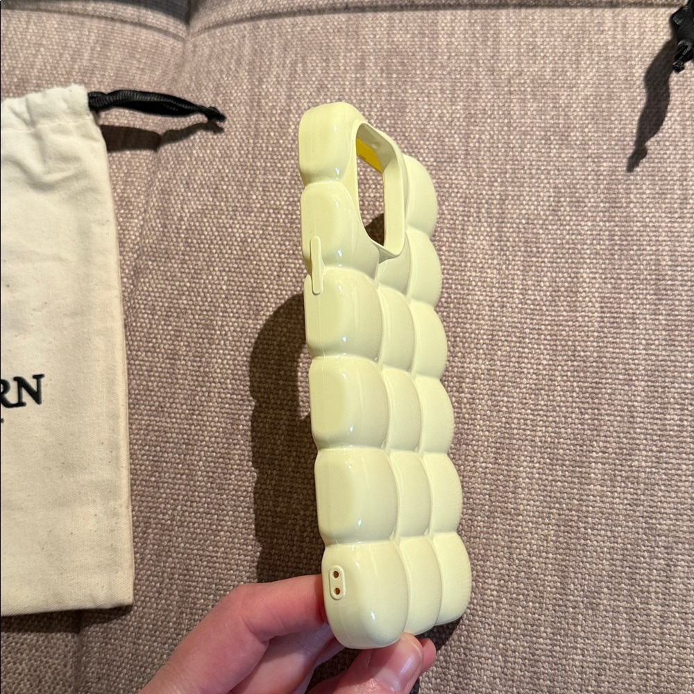 Butter yellow 13 Pro Max Phone Case - Picture 4 of 5